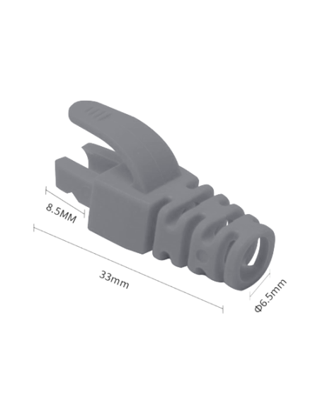 Manson protectie mufa RJ45, gri (100buc) RJ45-CAP-GY