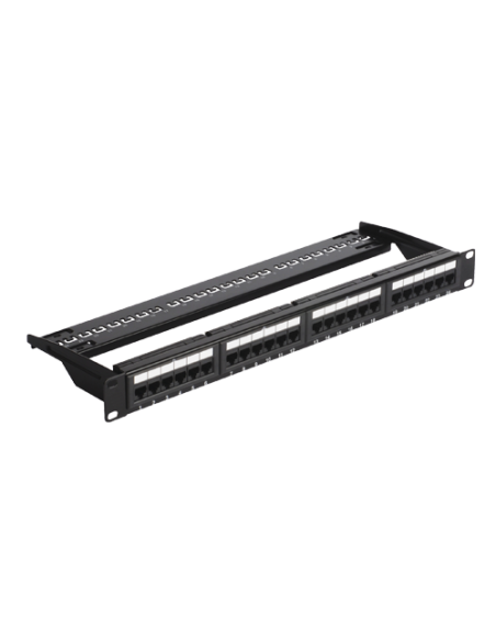 Patch Panel 1U, UTP cat5e, 24 porturi RJ45 - ASYTECH Networking ASY-PP-UTP5E-24
