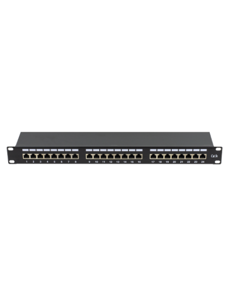 Patch Panel 1U, FTP cat5e, 24 porturi RJ45 - ASYTECH Networking ASY-PP-FTP5E-24