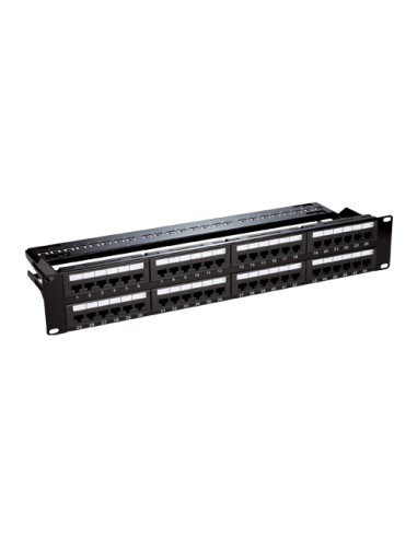 Patch Panel 2U, UTP cat6, 48 porturi RJ45 - ASYTECH Networking ASY-PP-UTP6-48