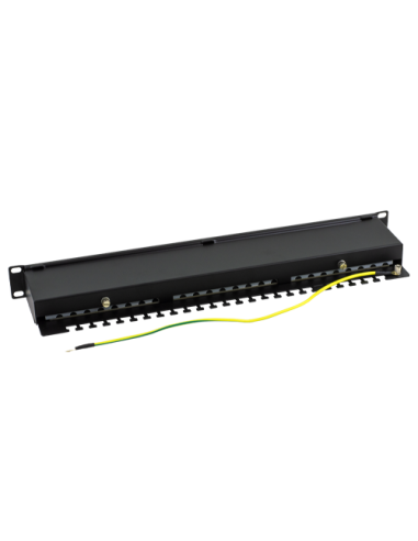 Patch Panel 1U, FTP cat6, 24 porturi RJ45 - ASYTECH Networking ASY-PP-FTP6-24