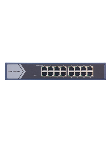 Switch L2, 16 x RJ45 1G, Smart Management - HIKVISION DS-3E1516-EI