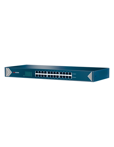 Switch L2, 24 x RJ45 1G, Unmanaged - HIKVISION DS-3E0524-E