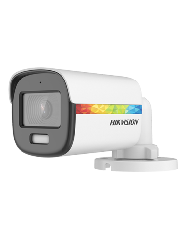 ColorVU - Camera AnalogHD 2MP, lentila 2.8mm, lumina 20m, Audio - HIKVISION DS-2CE10DF8T-FSLN-2.8mm