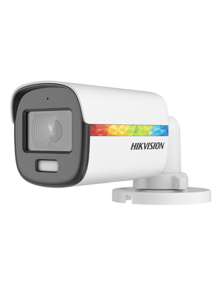 ColorVU - Camera AnalogHD 2MP, lentila 2.8mm, lumina 20m, Audio - HIKVISION DS-2CE10DF8T-FSLN-2.8mm