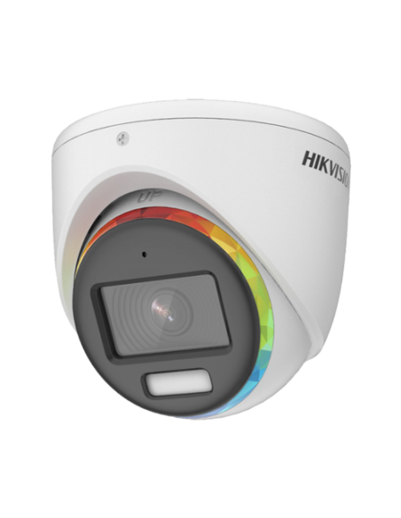 ColorVU - Camera AnalogHD 2MP, lentila 2.8mm, lumina 20m, Audio - HIKVISION DS-2CE70DF8T-MFSLN-2.8mm