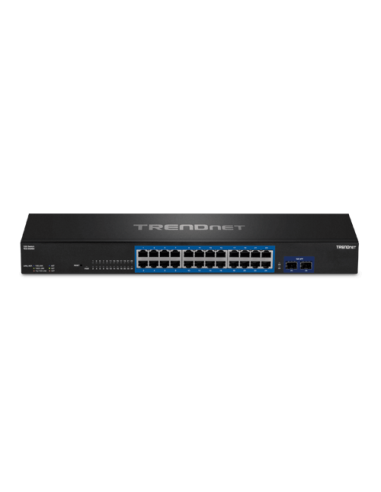 Switch 24 porturi Gigabit, 2 porturi SFP+ 10G - TRENDnet TEG-30262
