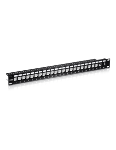 Patch Panel ecranat 24 porturi blank keystone 1U - TRENDnet TC-KP24S