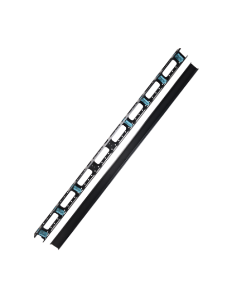 Organizator vertical cabluri, metalic, 42U - ASYTECH Networking ASY-VCM-42