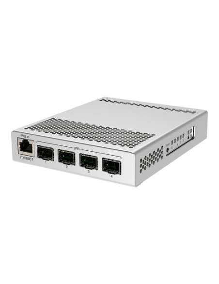 Smart Switch, 1 x Gigabit, 4 x SFP+ 10Gbps - Mikrotik CRS305-1G-4S+IN
