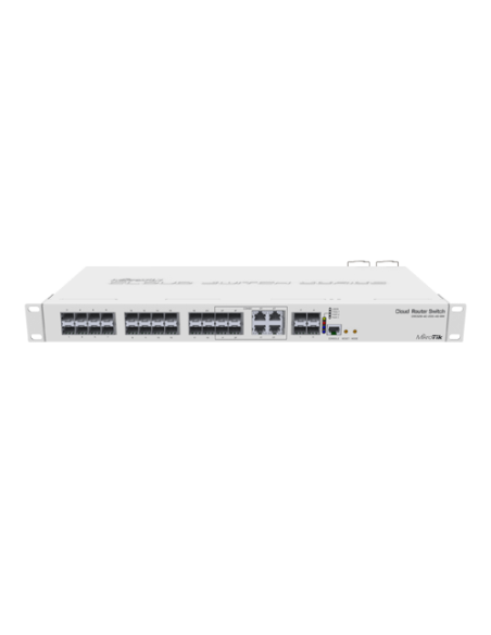 Management Switch 20 x SFP, 4 x SFP+, 4 x Combo (Gigabit sau SFP) - Mikrotik CRS328-4C-20S-4S+RM