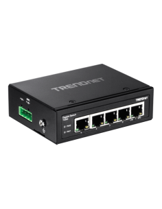 Switch industrial 5 porturi Gigabit DIN-Rail - TRENDnet TI-G50