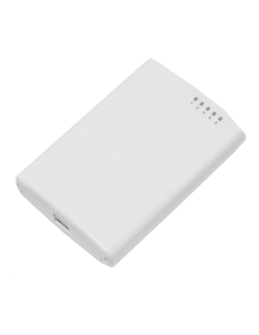 Router PowerBox de exterior, 5 x Fast Ethernet, 4 x PoE, RouterOS L4 - Mikrotik RB750P-PBr2