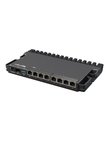 Router 1 x 2.5Gbit, 7 x Gigabit, 1 x SFP+, RouterOS L5 - MikroTik RB5009UG+S+IN