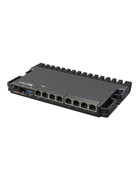 Router 1 x 2.5Gbit, 7 x Gigabit, 1 x SFP+, RouterOS L5 - MikroTik RB5009UG+S+IN