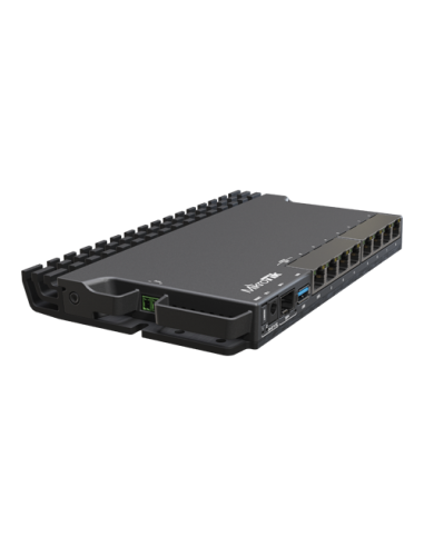 Router 1 x 2.5Gbit, 7 x Gigabit, 1 x SFP+, RouterOS L5 - MikroTik RB5009UG+S+IN