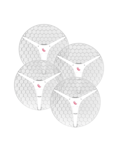 Pachet 4 bucati - LHG XL 5 ac antena 27dBi 5GHz, 802.11ac, 1 x Gigabit, PoE - MikroTik RBLHGG-5acD-XL(4 buc)