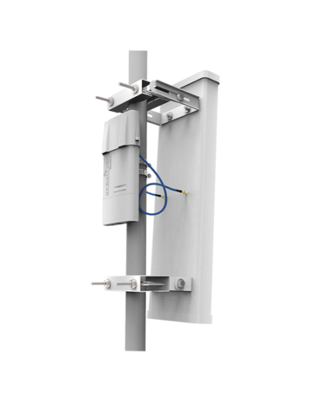 NetBox 5, 1 x Gigabit, 802.11ac 2x2 5Ghz, PoE, outdoor, rail mount - MikroTik RB911G-5HPacD-NB