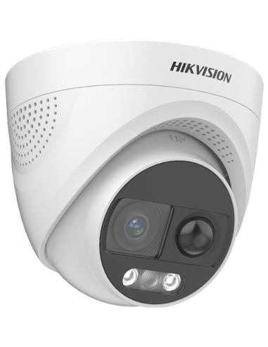 Camera Analog 4K cu PIR 11 m, ColorVu lentila 2.8mm, WL 20 m, Alarma Audio + Stroboscop - HIKVISION DS-2CE72UF3T-PIRXO-2.8mm