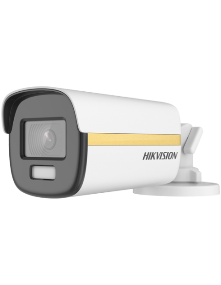 PoC, ColorVU - Camera AnalogHD 3K, lentila 3.6mm, WL 40m, IP67 - HIKVISION DS-2CE12KF3T-E-3.6mm
