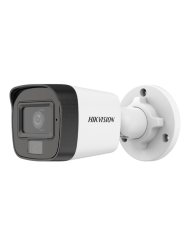 Dual Light - Camera analog 2MP, lentila 2.8mm, IR 25m, WL 20m, TVI/AHD/CVI/CVBS, Mic., IP67 - HIKVISION DS-2CE16D0T-LPFS-2.8mm