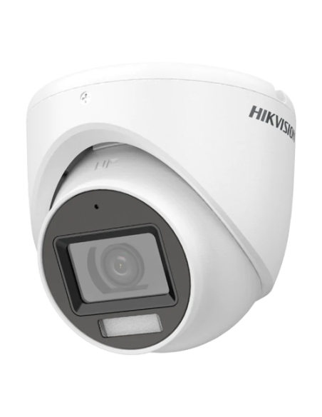 Dual Light - Camera analog 3K, lentila 2.8mm, IR 30m, WL 20m, TVI/AHD/CVI/CVBS, Mic. - HIKVISION DS-2CE76K0T-LMFS-2.8mm