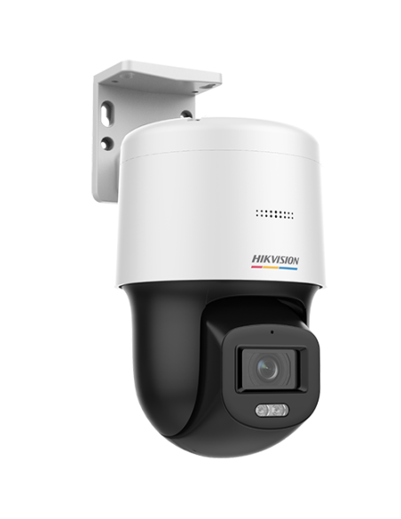 ColorVu - Camera miniPT, IP, 2MP, lentila 2.8mm, WL 30m, Audio, PoE, IP66 - HIKVISION DS-2DE2C200SCG-E(F0)