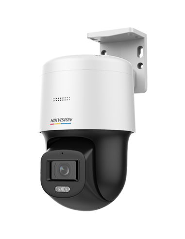 ColorVu - Camera miniPT, IP, 2MP, lentila 2.8mm, WL 30m, Audio, PoE, IP66 - HIKVISION DS-2DE2C200SCG-E(F0)