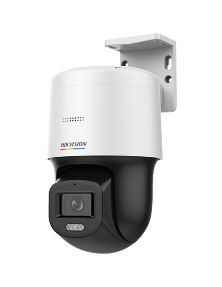 ColorVu - Camera miniPT, IP, 2MP, lentila 2.8mm, WL 30m, Audio, PoE, IP66 - HIKVISION DS-2DE2C200SCG-E(F0)