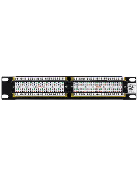Patch Panel 12 porturi RJ45 UTP 10', Cat6 - TRENDnet TC-P12C6