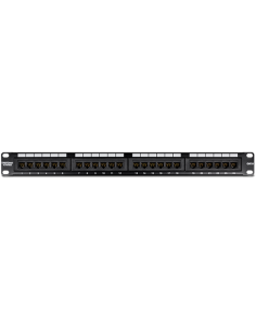 Patch Panel 24 porturi RJ45 UTP, Cat6 - TRENDnet TC-P24C6