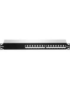 Patch Panel 16 porturi RJ45 UTP, Cat6a, Ecranat, 1U - TRENDnet TC-P16C6AS
