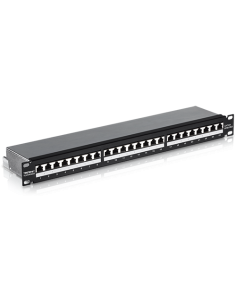 Patch Panel 24 porturi RJ45, Cat6a, Ecranat, 1U - TRENDnet TC-P24C6AS 2