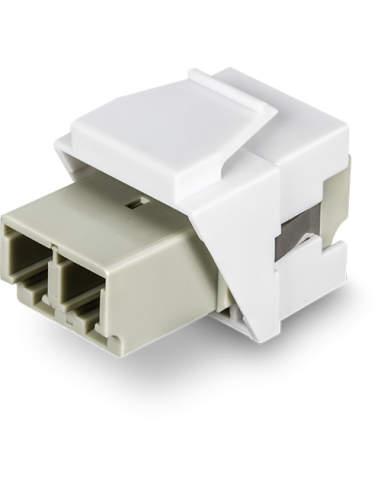 Mufa keystone duplex LC fibra optica - TRENDnet TC-K05LC
