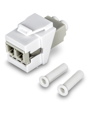 Mufa keystone duplex LC fibra optica - TRENDnet TC-K05LC