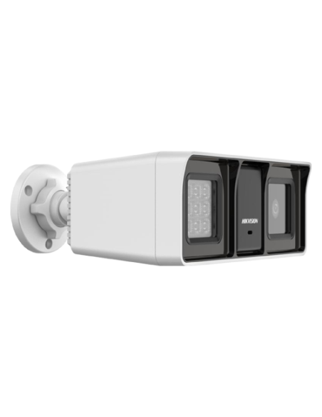 Dual Light - Camera analog 2MP, lentila 2.8mm, IR 60m, WL 60m, TVI/AHD/CVI/CVBS, Mic. - HIKVISION DS-2CE18D0T-LFS-2.8mm