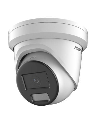 Deep Learning, ColorVu, Dual Light - Camera IP, 4MP, lentila 2.8mm, IR 40m, WL 40m, Mic, PoE - HIKVISION DS-2CD2347G2H-LIU-2.8mm