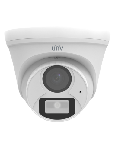 ColorHunter - Camera AnalogHD 2MP, lentila 2.8mm, WL 20m, TVI/AHD/CVI/CVBS, Mic., IP67 - UNV UAC-T112-AF28-W