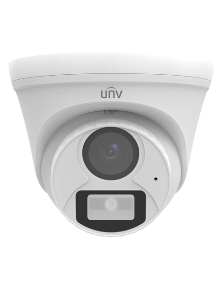 ColorHunter - Camera AnalogHD 2MP, lentila 2.8mm, WL 20m, TVI/AHD/CVI/CVBS, Mic., IP67 - UNV UAC-T112-AF28-W