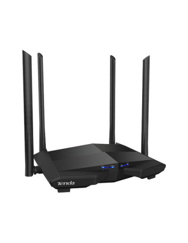 Router WiFi 5, DualBand 2.4/5GHz, 300+867Mbps, 4x6dBi, 4 porturi Gigabit - TENDA TND-AC10-V30