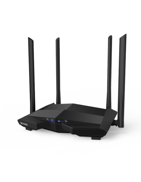 Router WiFi 5, DualBand 2.4/5GHz, 300+867Mbps, 4x6dBi, 4 porturi Gigabit - TENDA TND-AC10-V30
