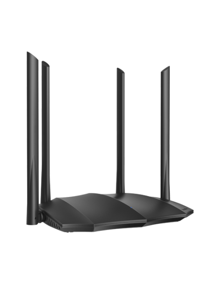 Router WiFi 5 (802.11ac) DualBand 2.4/5GHz, 300+867Mbps, 4x6dBi, 4 porturi Gigabit - TENDA TND-AC8