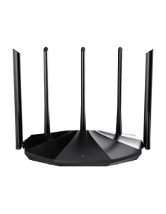Router Wi-Fi 6, DualBand 2.4Ghz/5GHz, 300+1201Mbps, 5x6dBi, 4 porturi Gigabit - TENDA TND-RX2-PRO 2
