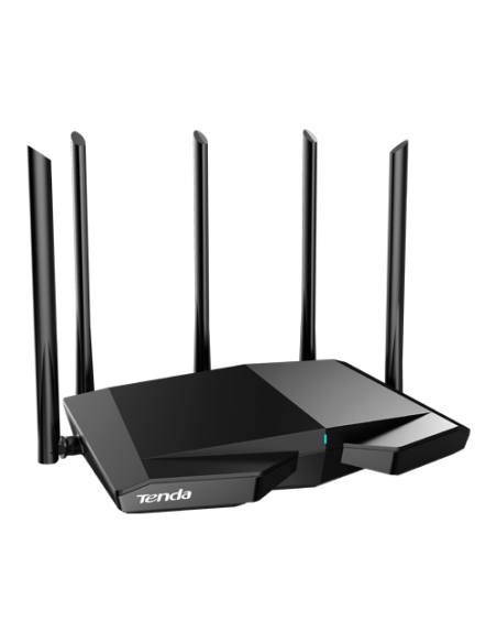 Router Wi-Fi 6e, AX5700 TriBand 2.4/5GHz/6GHz, 861+2402+2402 Mbps, 5x6dBi, 4 x Gigabit - TENDA TND-RX27-PRO