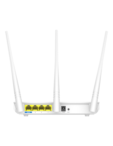 Router Wi-Fi 4, 2.4Ghz - 300Mbps, 3x5dBi, 4x 10/100 Mbps - TENDA TND-F3-V30