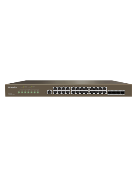 Switch 24 porturi Gigabit, 4 porturi SFP Gigabit, Management - TENDA TND-TEG5328F