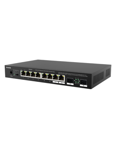 Switch 8 porturi 2.5 Gigabit, 2 porturi SFP 2.5 Gigabit - TENDA TND-TEM2010F