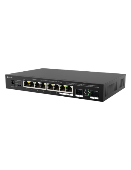 Switch 8 porturi 2.5 Gigabit, 2 porturi SFP 2.5 Gigabit - TENDA TND-TEM2010F