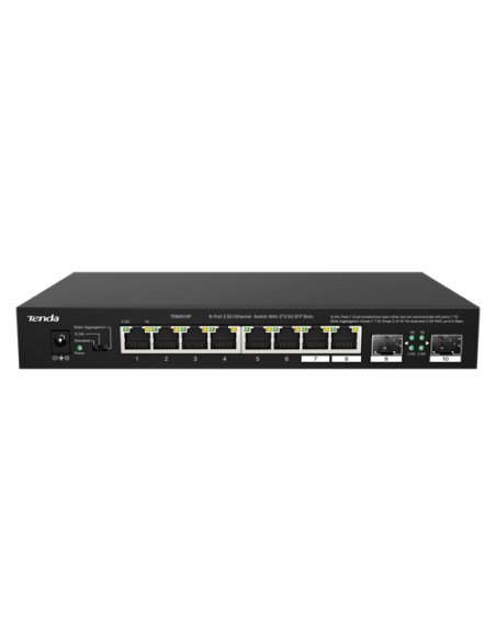 Switch 8 porturi 2.5 Gigabit, 2 porturi SFP 2.5 Gigabit - TENDA TND-TEM2010F