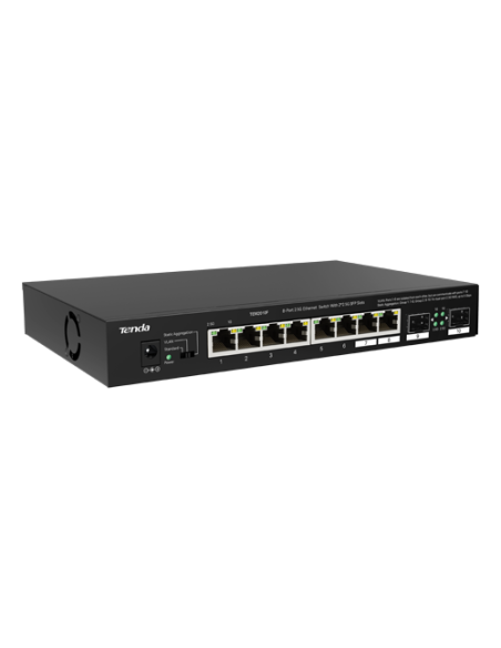 Switch 8 porturi 2.5 Gigabit, 2 porturi SFP 2.5 Gigabit - TENDA TND-TEM2010F